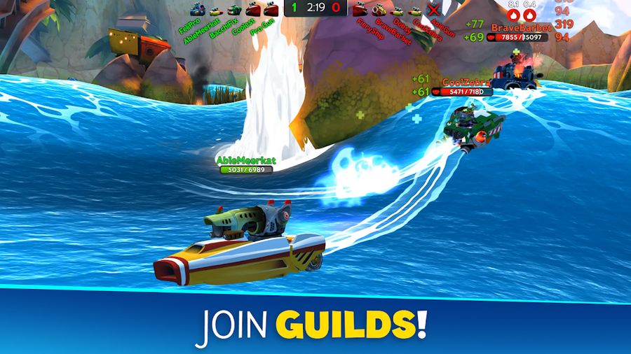 Hình ảnh Battle Bay Hack Tốc Độ
