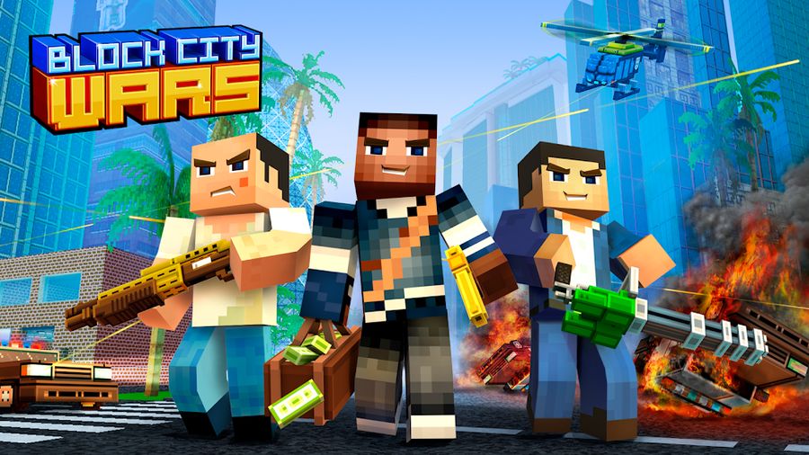 Hình ảnh Block City Wars Hack Menu