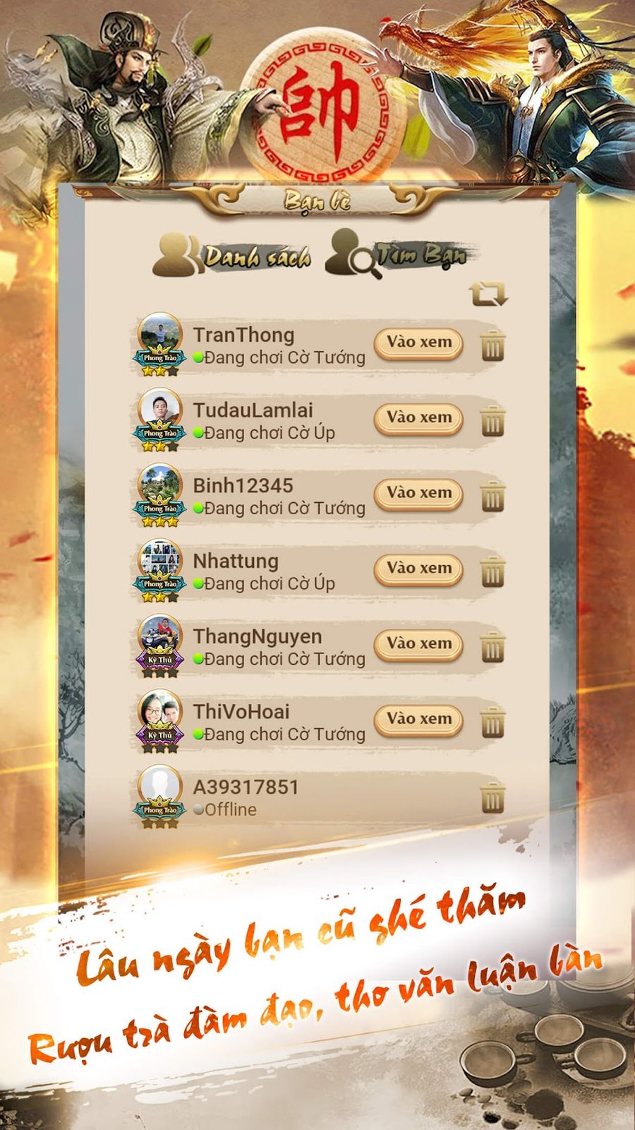 Hình ảnh Cờ Tướng, Cờ Úp Online - Ziga Hack Full Tiền