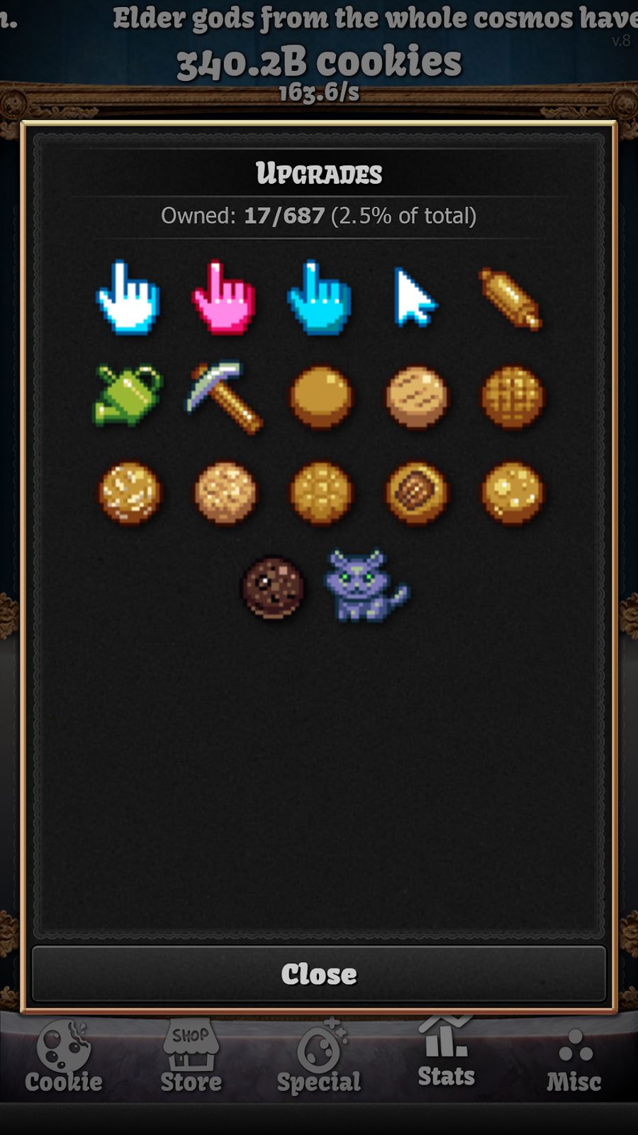 Hình ảnh Cookie Clicker Hack Vô Hạn Tiền