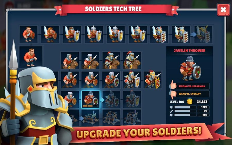 Hình ảnh Game of Warriors Hack Tài Nguyên Không Giới Hạn