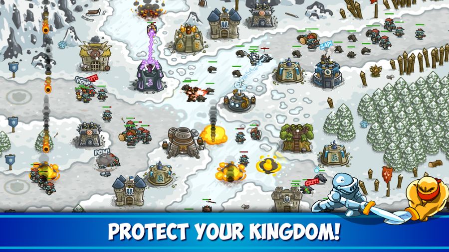 Hình ảnh Kingdom Rush Hack Vô Hạn Vàng