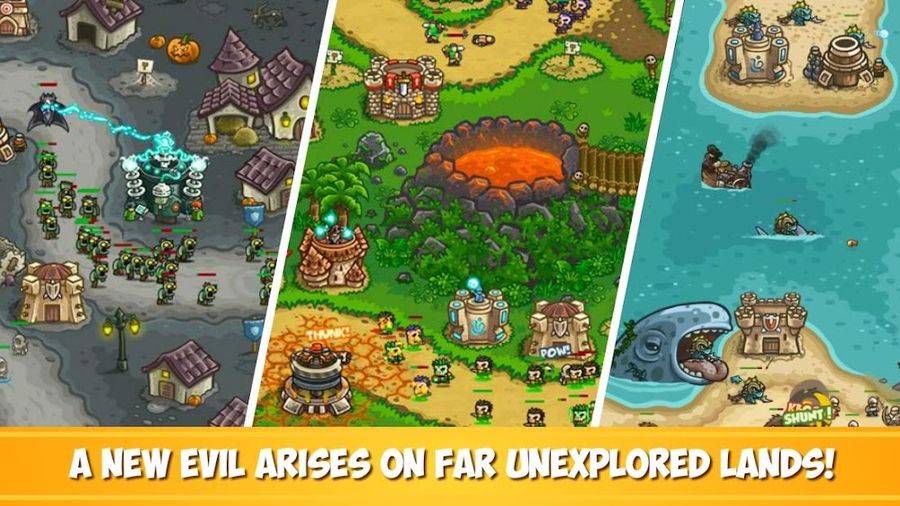 Hình ảnh Kingdom Rush Hack Full Hero