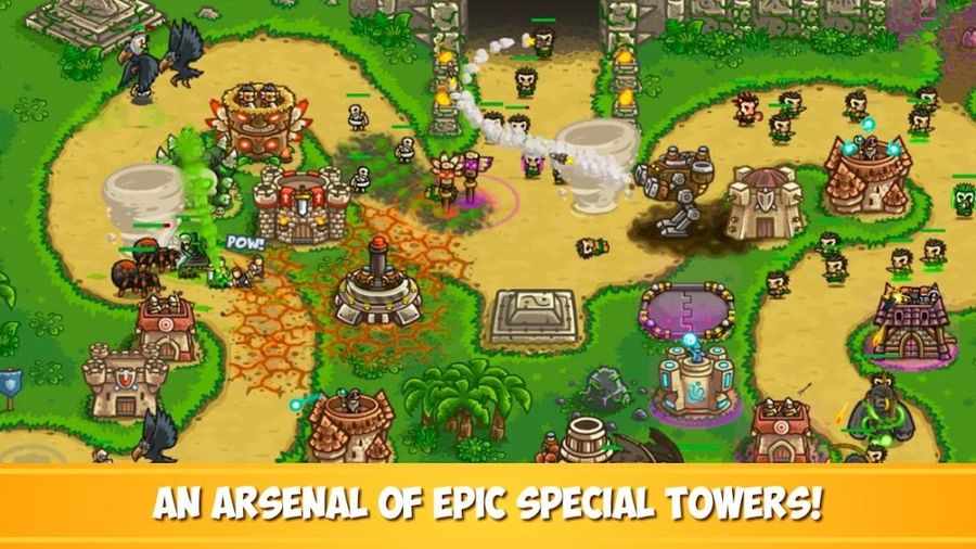 Hình ảnh Kingdom Rush Hack Vô Hạn Tiền