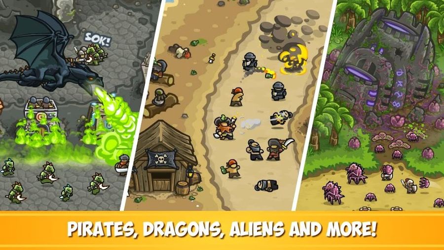 Hình ảnh Kingdom Rush Hack Menu