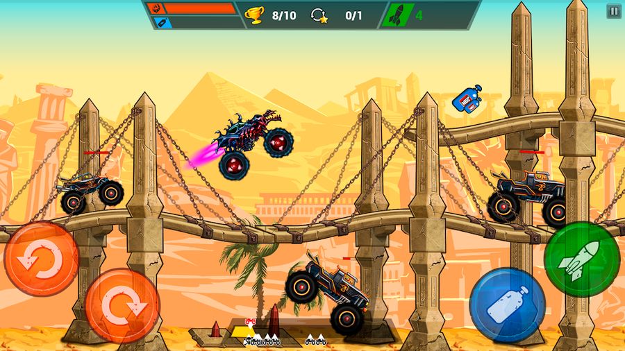 Hình ảnh Mad Truck Challenge 4×4 Racing Hack Mở Khóa Full Xe