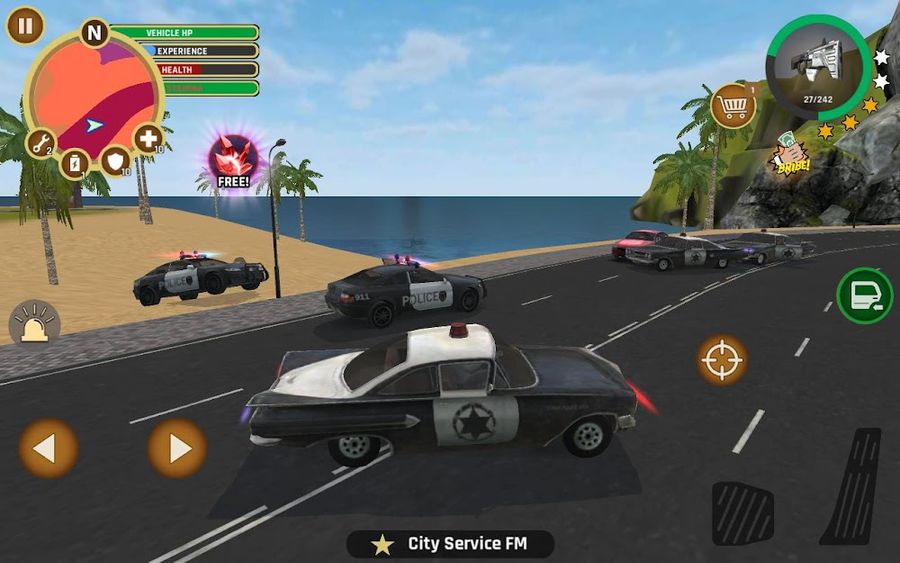 Hình ảnh Miami Crime Police Hack Vô Hạn Tiền