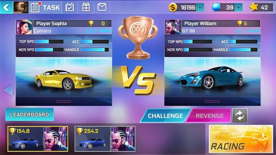 Hình ảnh Street Racing 3D Hack Full Xe