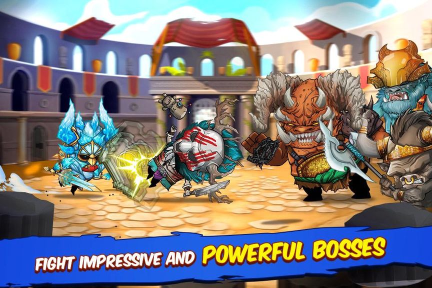 Hình ảnh Tiny Gladiators Hack Vô Hạn Tiền 
