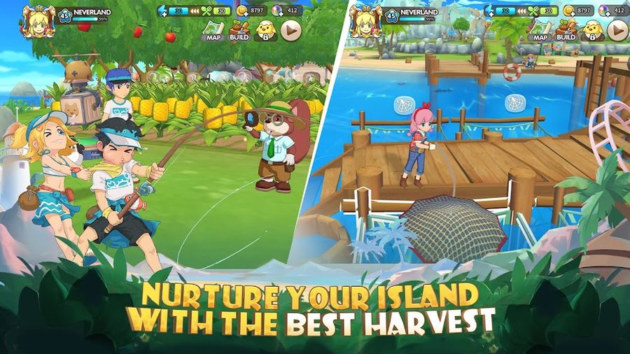 Hình ảnh Tour of Neverland Hack Unlimited Pearls