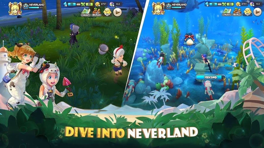 Hình ảnh Tour of Neverland Hack Menu