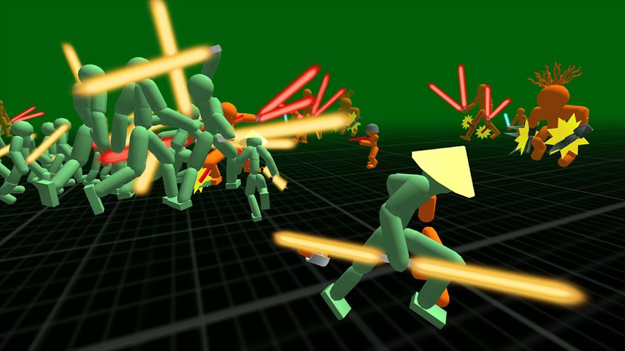 Hình ảnh Trận chiến giả lập Stickman Hack Bất Tử
