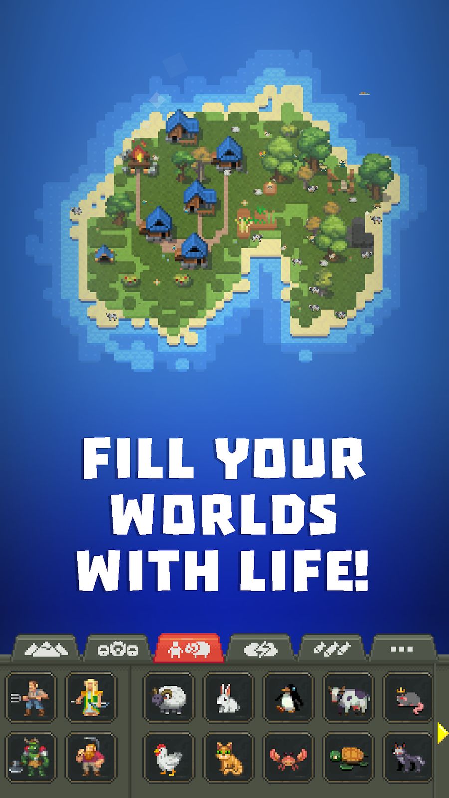 Hình ảnh Worldbox Hack Full Đồ