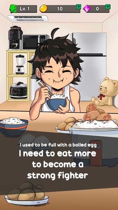 Hình ảnh Food Fighter Clicker - Mukbang Hack No Ads