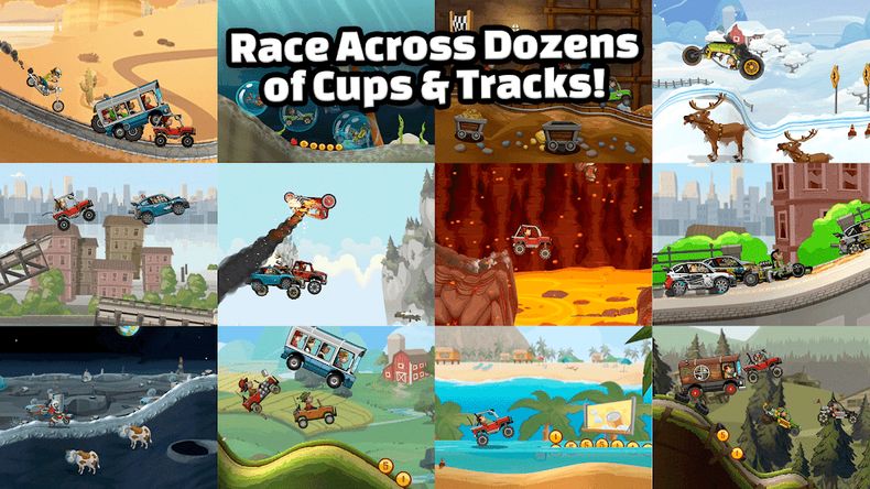 Hình ảnh Hill Climb Racing 2 Hack Menu