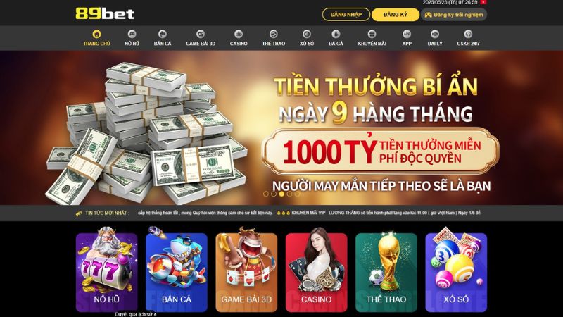 89BET- Thương Hiệu Nhà Cái Uy Tín Hàng Đầu Trong Năm 2025