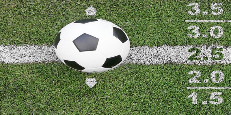Tỉ lệ 2 trái rưỡi kèo bóng đá tài xỉu (2:1/2 hoặc 2.5)
