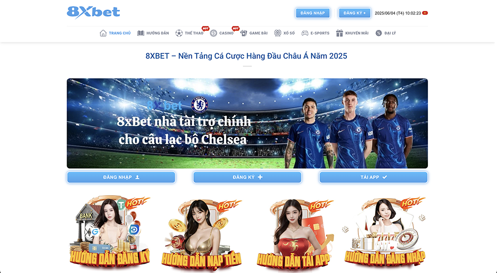 8xbet ra mắt chính thức website 8xbett.guru