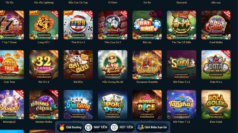 Người chơi có thể tham gia vào các trò chơi hấp dẫn