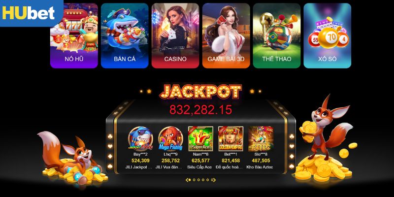 Các sảnh game khác tại hệ thống