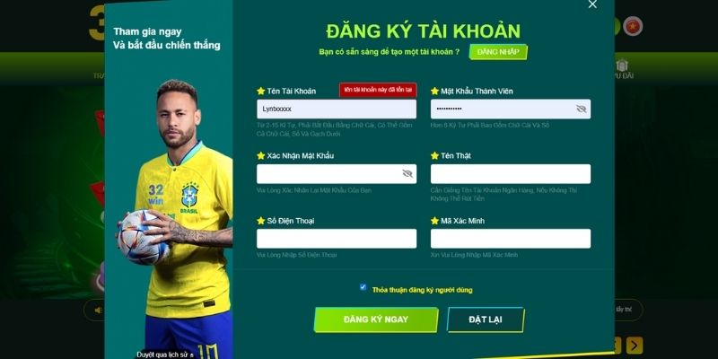Hướng dẫn bạn mới cách đăng ký tài khoản tại thương hiệu
