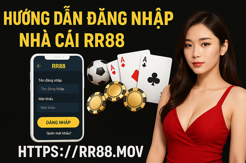 Để đăng nhập - truy cập vào đường link chính thức: https://rr88.mov/