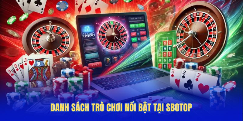 Danh sách trò chơi nổi bật tại Sbotop